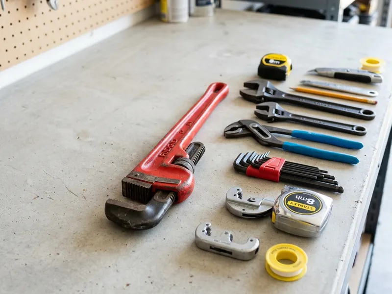Professional plumbers in Riverview, AL equipped with top-tier tools for residential and commercial plumbing services.
